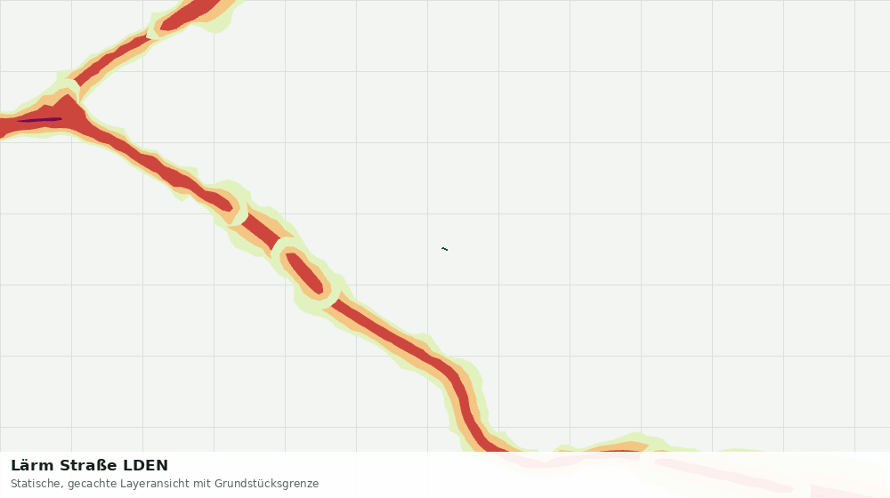 Statische Kartenansicht: Lärm Straße LDEN