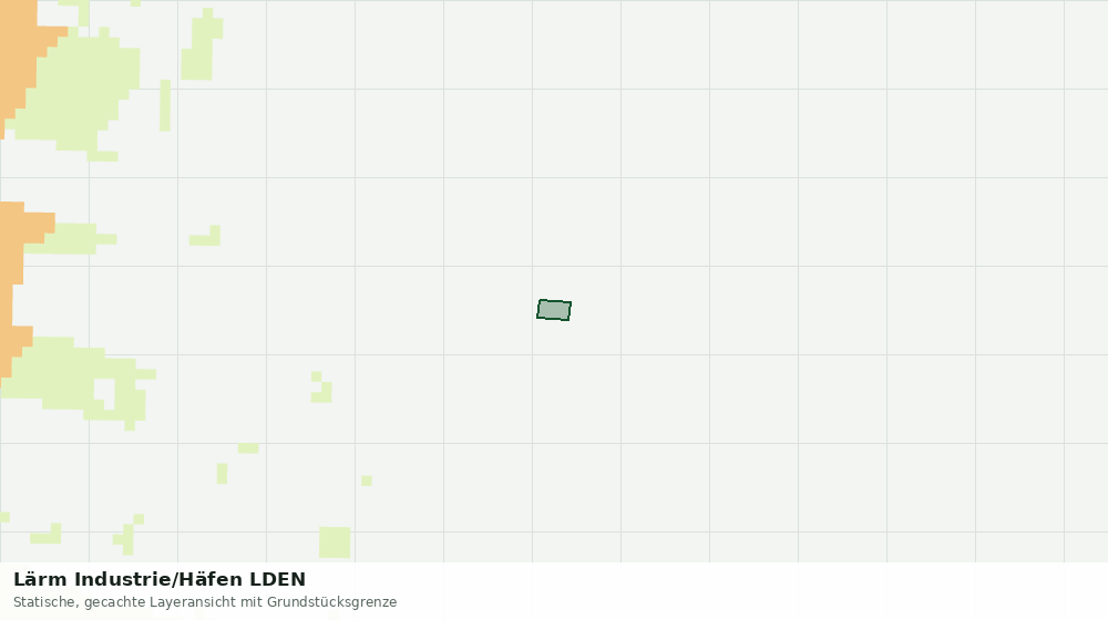 Statische Kartenansicht: Lärm Industrie/Häfen LDEN