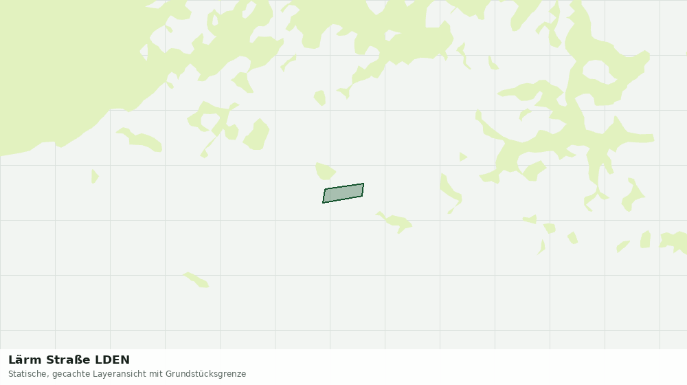 Statische Kartenansicht: Lärm Straße LDEN