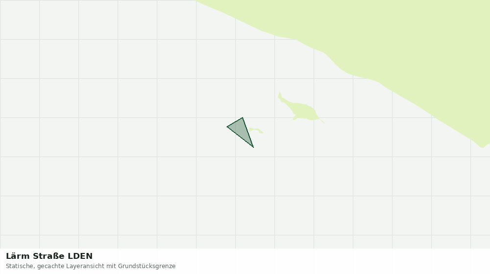 Statische Kartenansicht: Lärm Straße LDEN