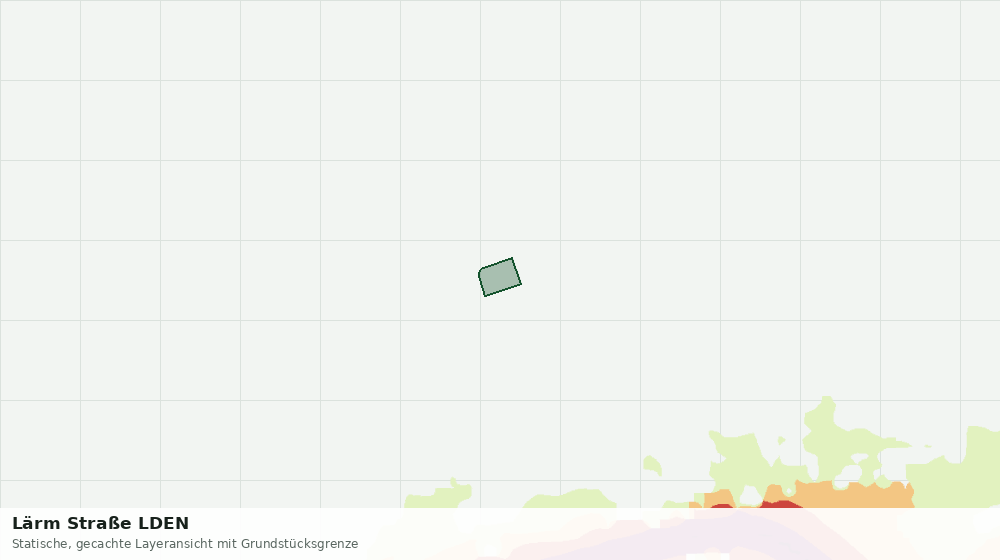 Statische Kartenansicht: Lärm Straße LDEN