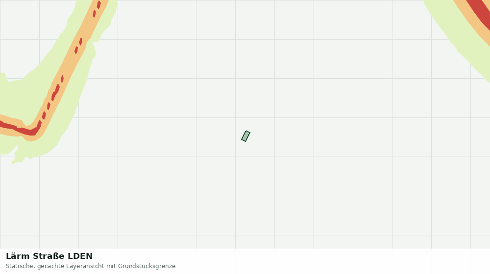 Statische Kartenansicht: Lärm Straße LDEN