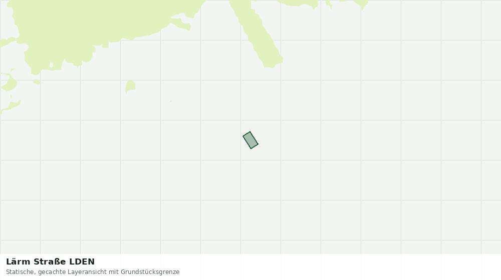 Statische Kartenansicht: Lärm Straße LDEN