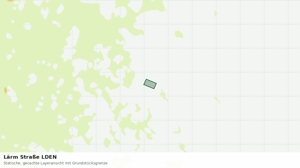 Statische Kartenansicht: Lärm Straße LDEN