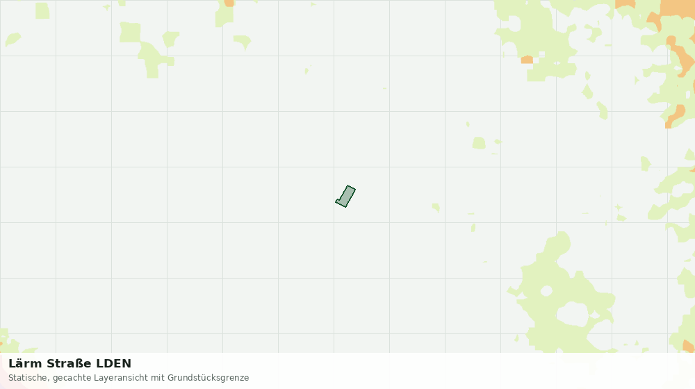 Statische Kartenansicht: Lärm Straße LDEN
