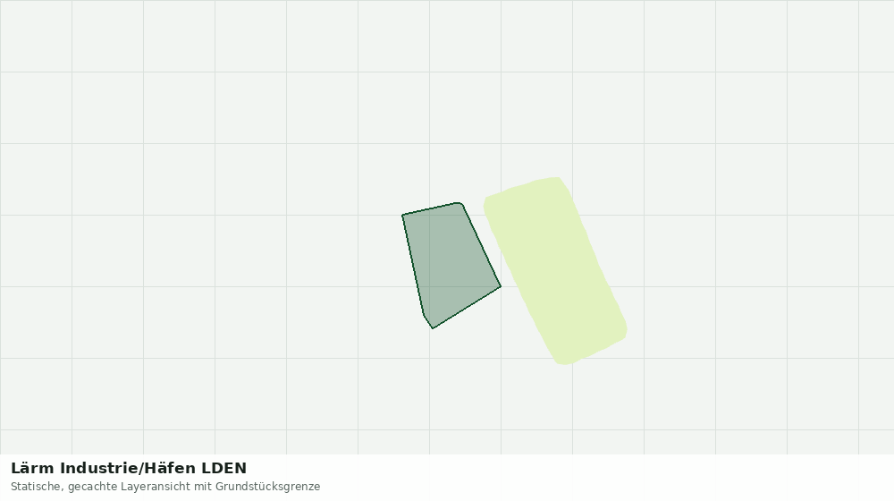 Statische Kartenansicht: Lärm Industrie/Häfen LDEN