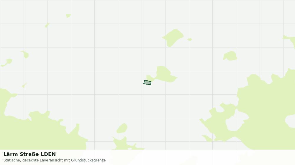 Statische Kartenansicht: Lärm Straße LDEN