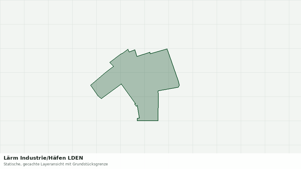 Statische Kartenansicht: Lärm Industrie/Häfen LDEN