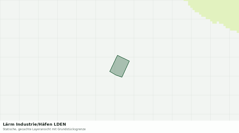 Statische Kartenansicht: Lärm Industrie/Häfen LDEN