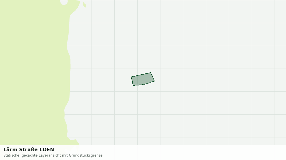 Statische Kartenansicht: Lärm Straße LDEN