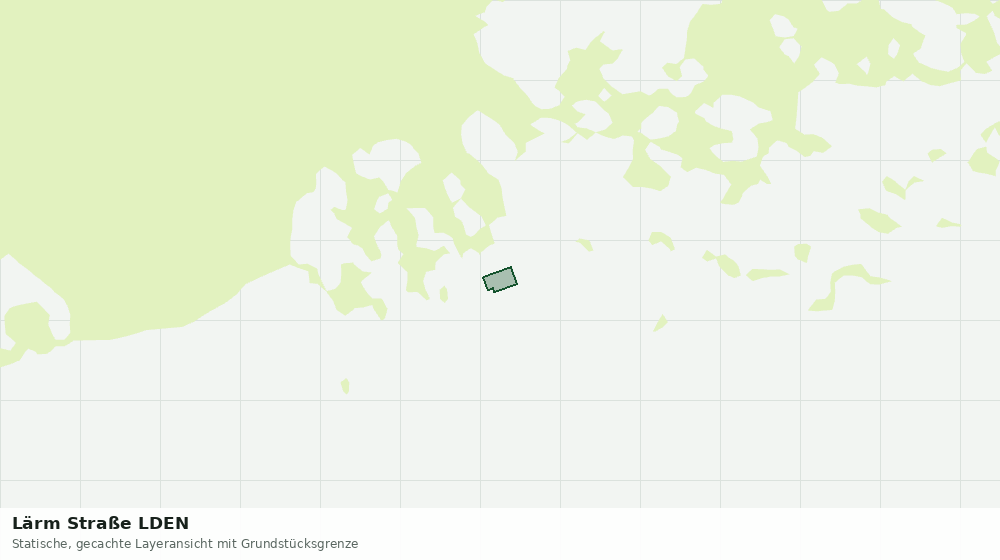 Statische Kartenansicht: Lärm Straße LDEN