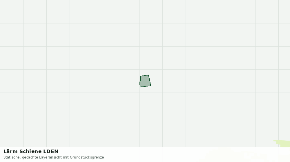 Statische Kartenansicht: Lärm Schiene LDEN
