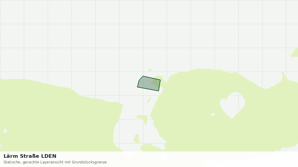 Statische Kartenansicht: Lärm Straße LDEN