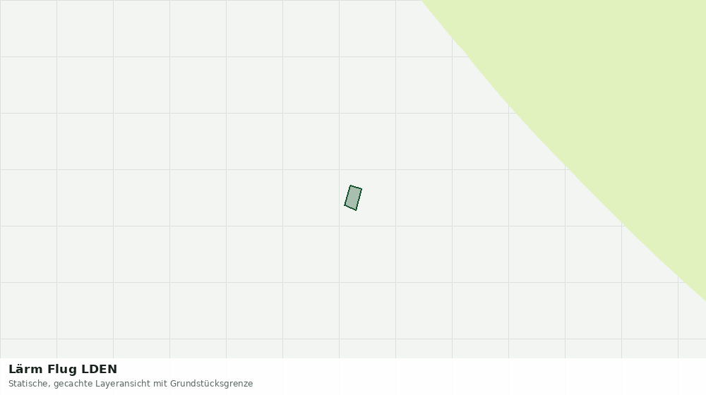 Statische Kartenansicht: Lärm Flug LDEN