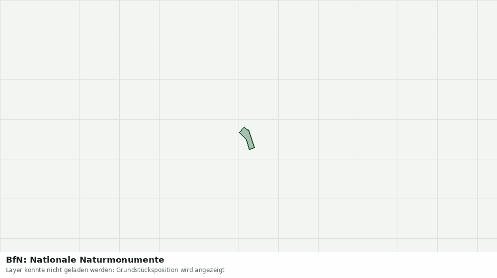 Statische Kartenansicht: BfN: Nationale Naturmonumente