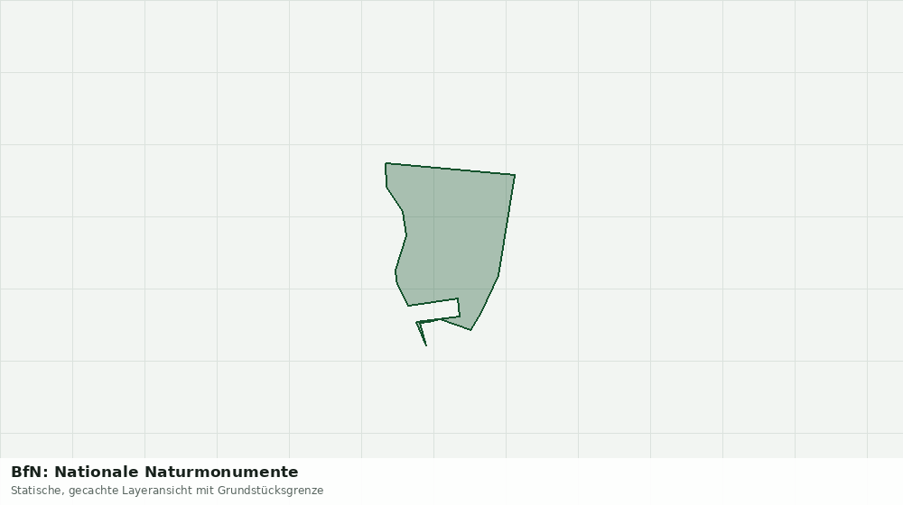 Statische Kartenansicht: BfN: Nationale Naturmonumente
