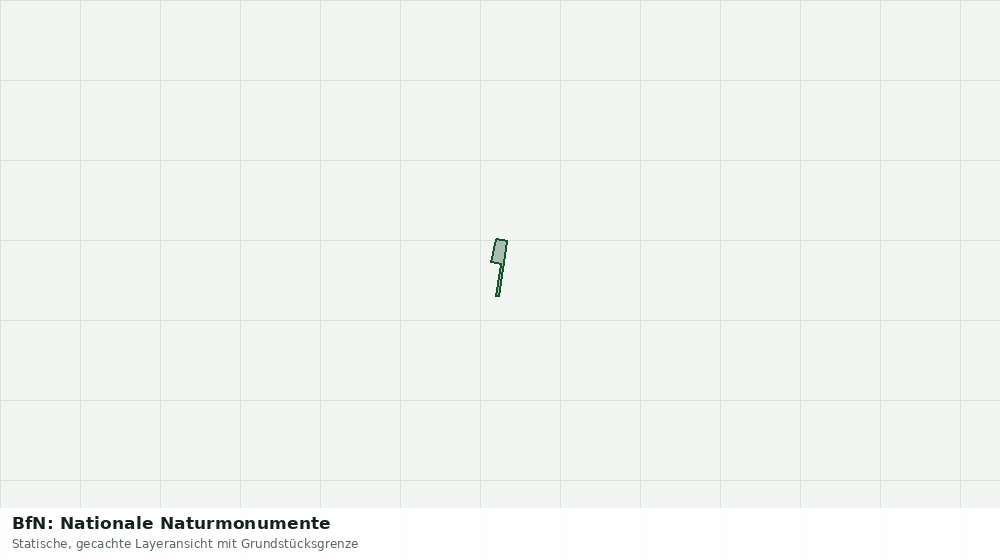 Statische Kartenansicht: BfN: Nationale Naturmonumente