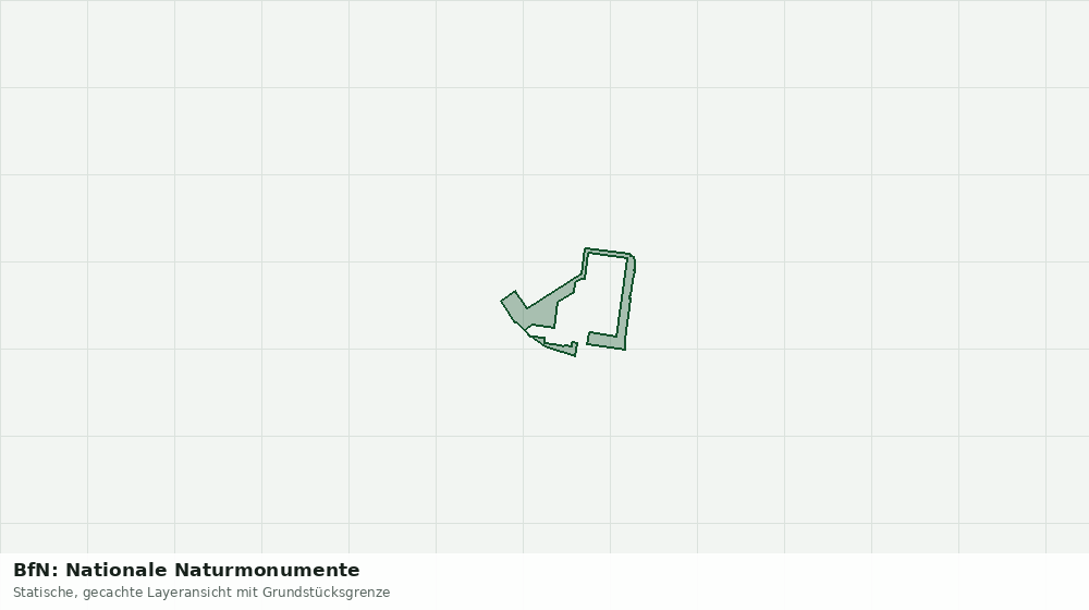 Statische Kartenansicht: BfN: Nationale Naturmonumente