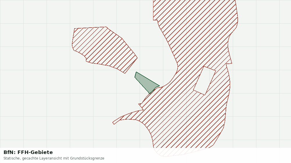 Statische Kartenansicht: BfN: FFH-Gebiete
