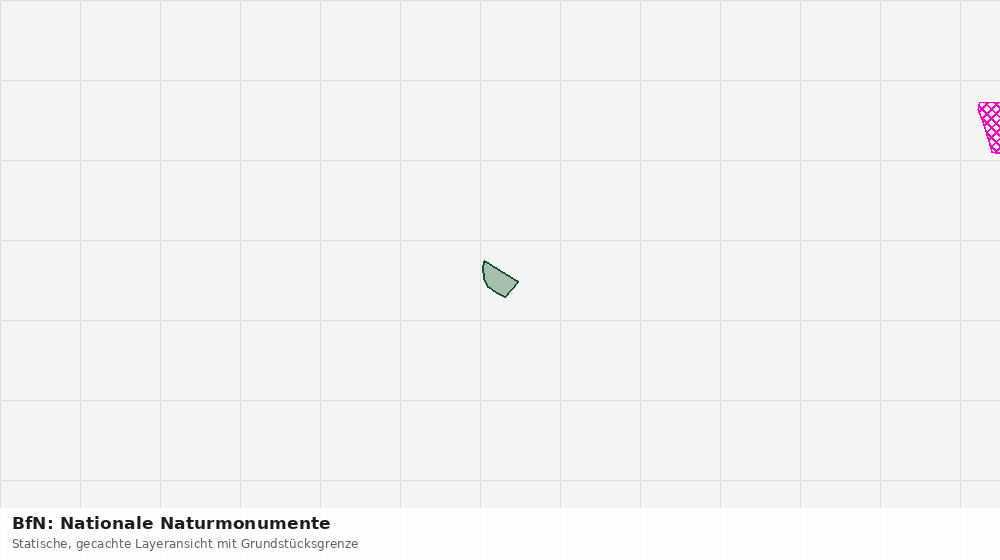 Statische Kartenansicht: BfN: Nationale Naturmonumente