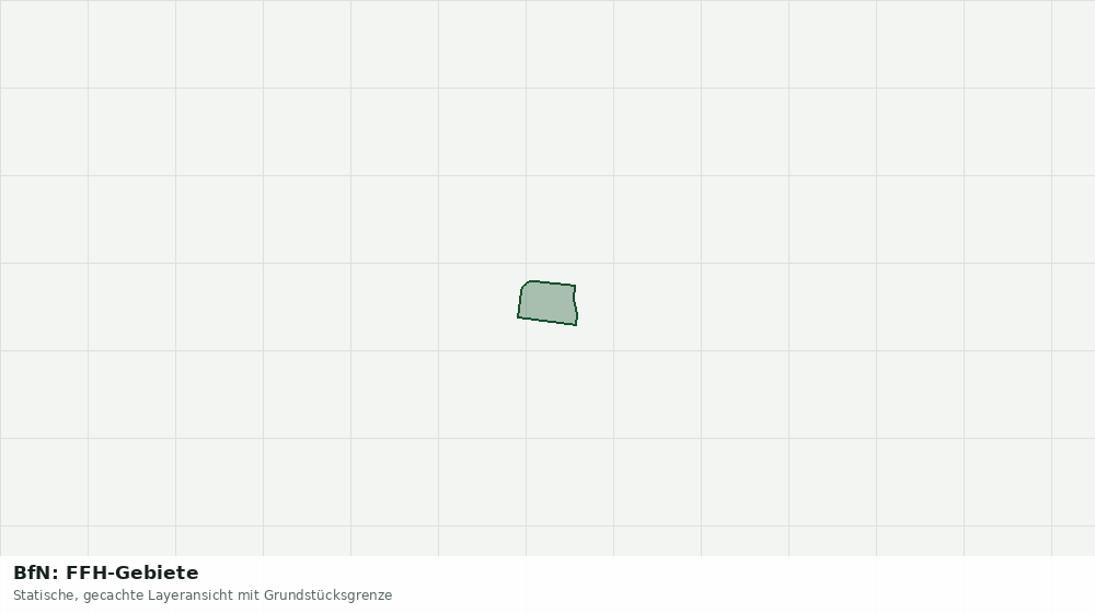 Statische Kartenansicht: BfN: FFH-Gebiete