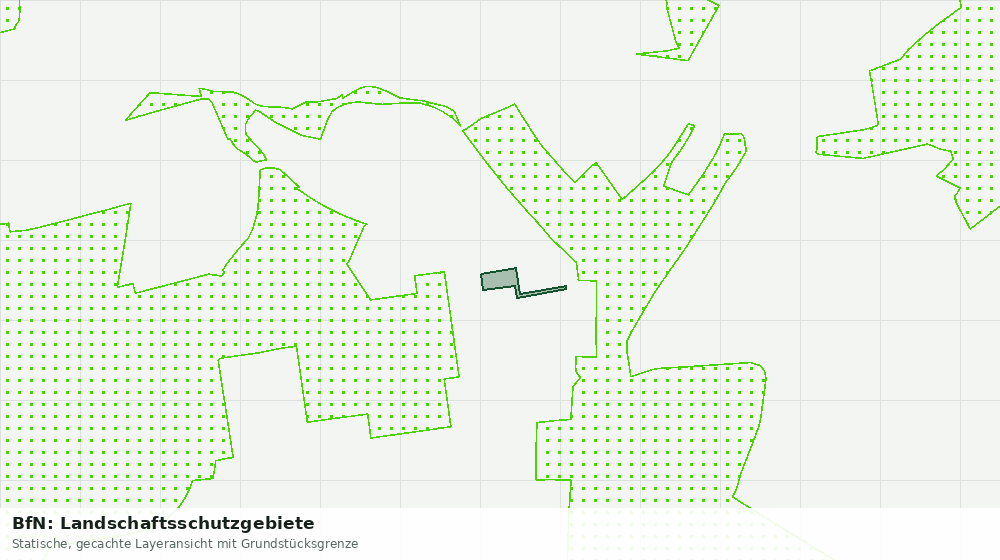 Statische Kartenansicht: BfN: Landschaftsschutzgebiete