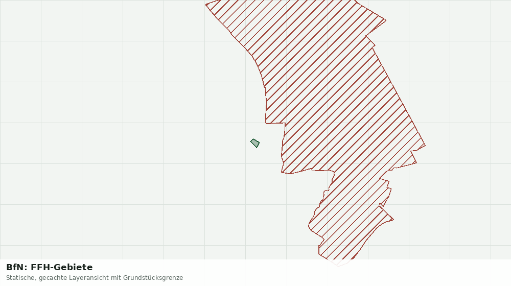 Statische Kartenansicht: BfN: FFH-Gebiete