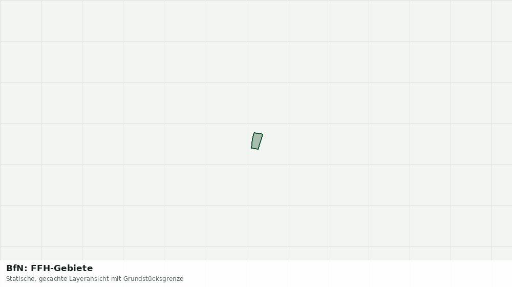 Statische Kartenansicht: BfN: FFH-Gebiete