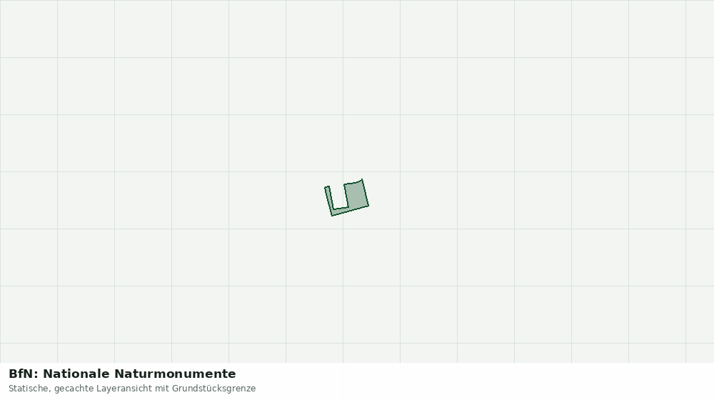 Statische Kartenansicht: BfN: Nationale Naturmonumente