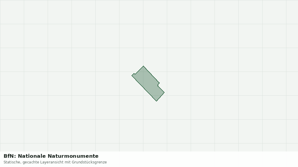 Statische Kartenansicht: BfN: Nationale Naturmonumente