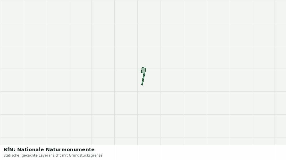 Statische Kartenansicht: BfN: Nationale Naturmonumente