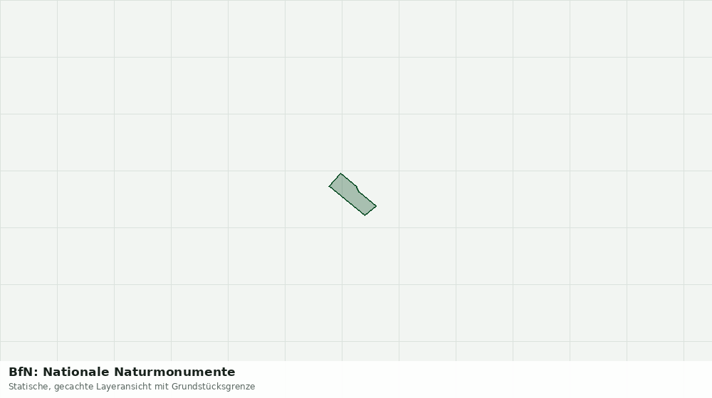Statische Kartenansicht: BfN: Nationale Naturmonumente