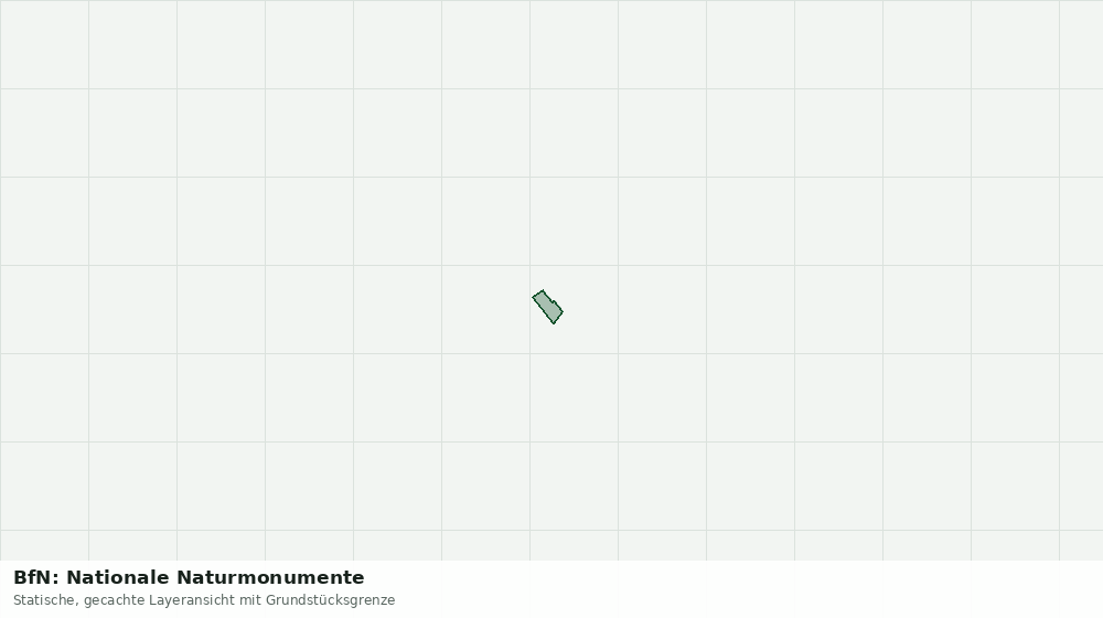 Statische Kartenansicht: BfN: Nationale Naturmonumente