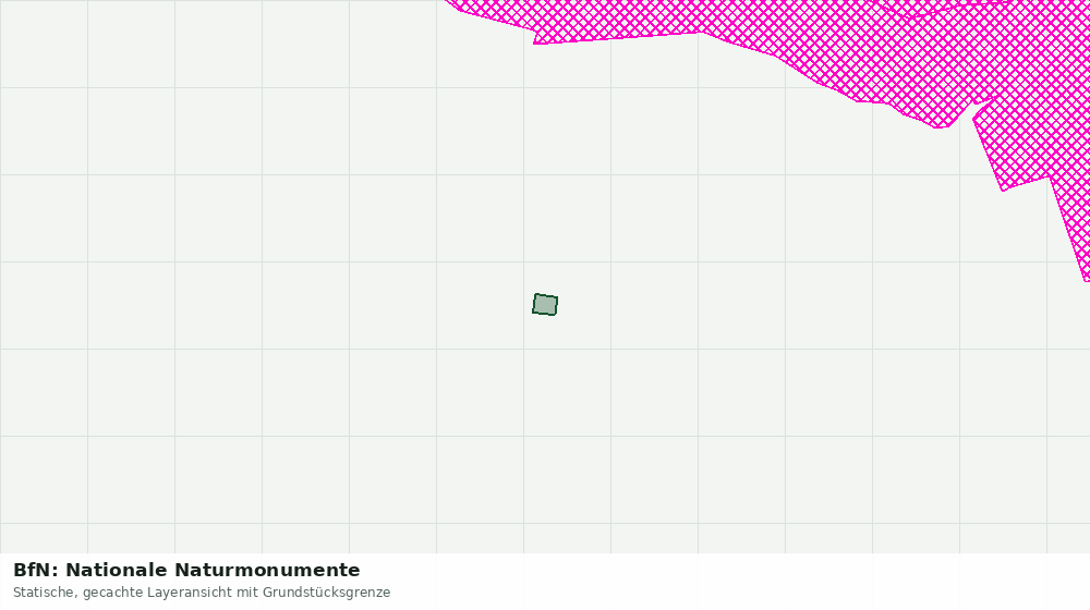 Statische Kartenansicht: BfN: Nationale Naturmonumente
