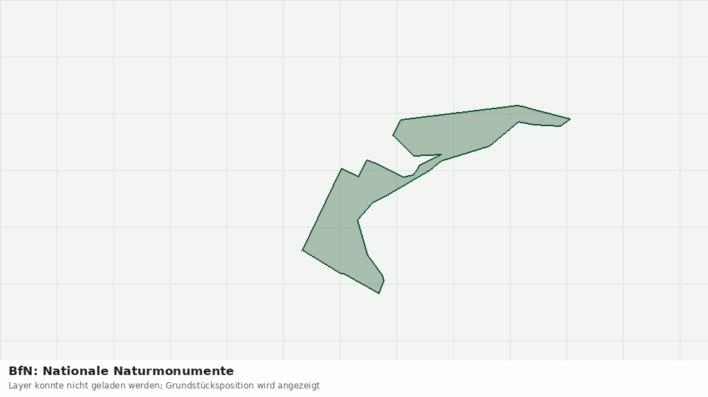 Statische Kartenansicht: BfN: Nationale Naturmonumente