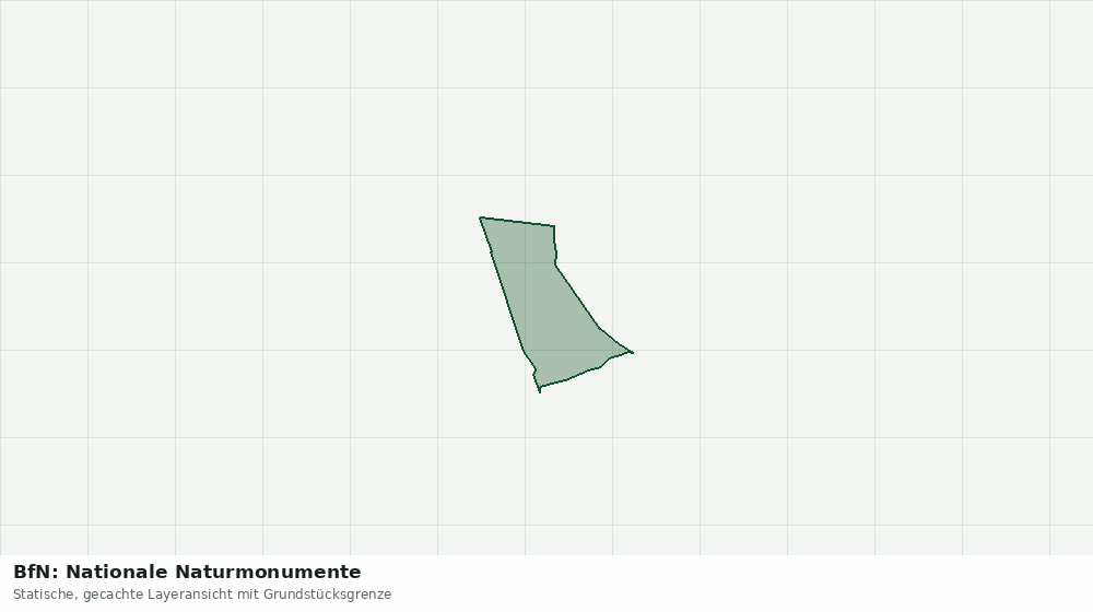 Statische Kartenansicht: BfN: Nationale Naturmonumente