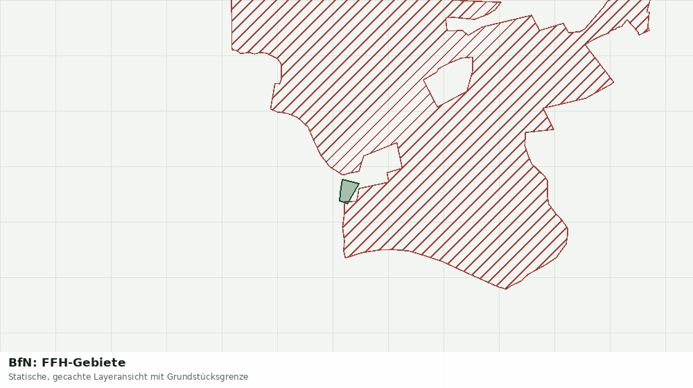 Statische Kartenansicht: BfN: FFH-Gebiete