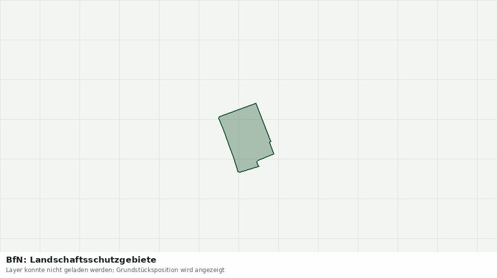Statische Kartenansicht: BfN: Landschaftsschutzgebiete