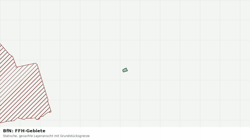 Statische Kartenansicht: BfN: FFH-Gebiete