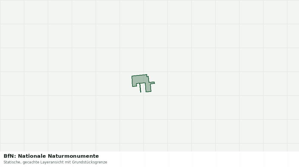 Statische Kartenansicht: BfN: Nationale Naturmonumente