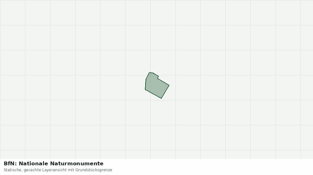 Statische Kartenansicht: BfN: Nationale Naturmonumente