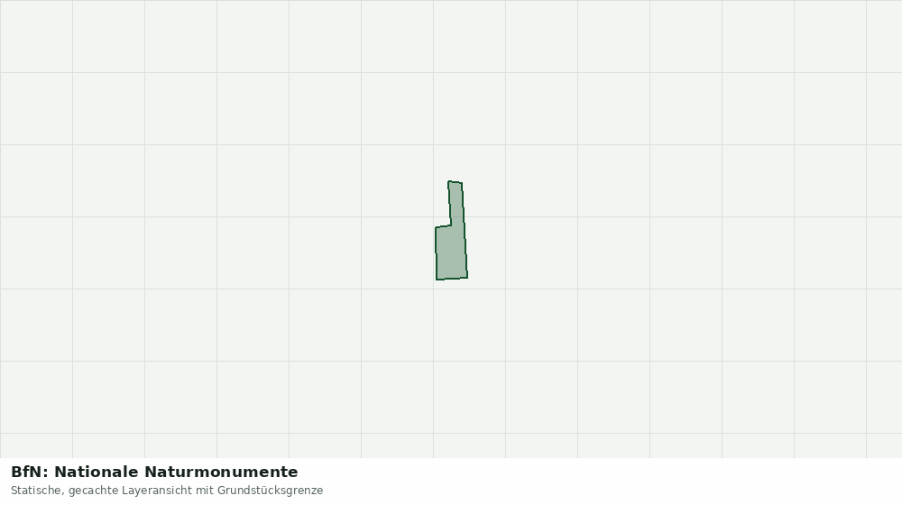 Statische Kartenansicht: BfN: Nationale Naturmonumente