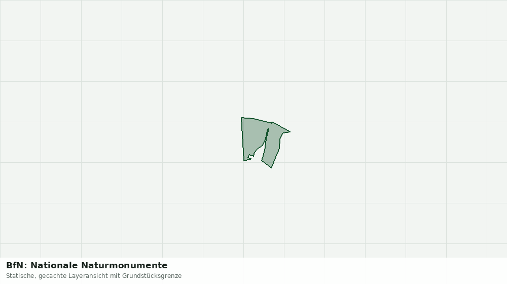 Statische Kartenansicht: BfN: Nationale Naturmonumente