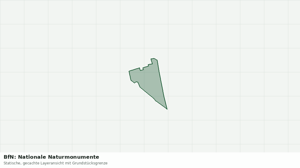 Statische Kartenansicht: BfN: Nationale Naturmonumente