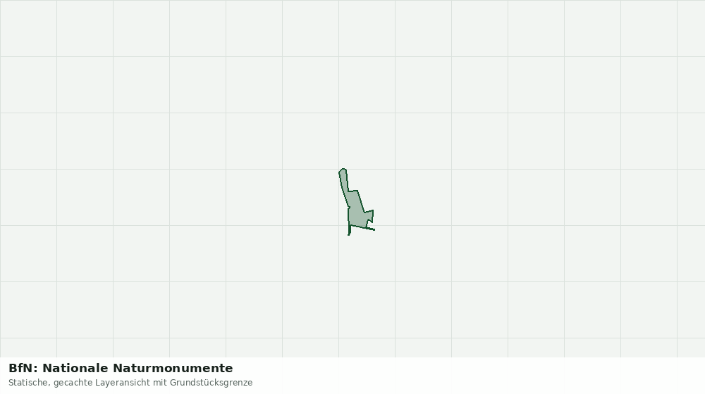 Statische Kartenansicht: BfN: Nationale Naturmonumente