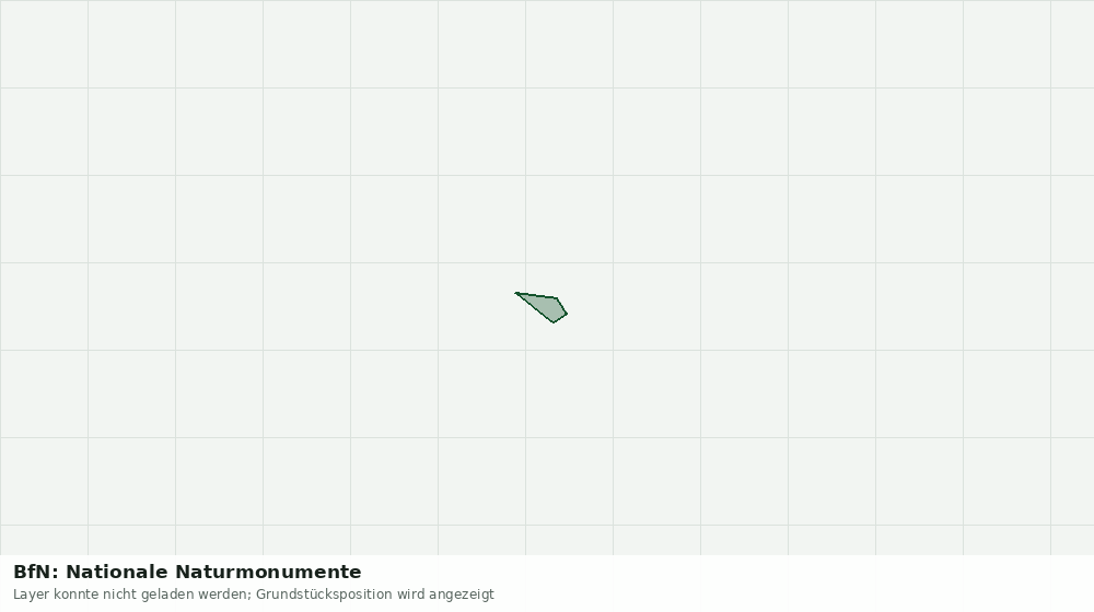 Statische Kartenansicht: BfN: Nationale Naturmonumente