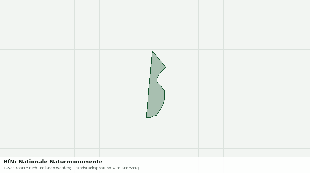 Statische Kartenansicht: BfN: Nationale Naturmonumente