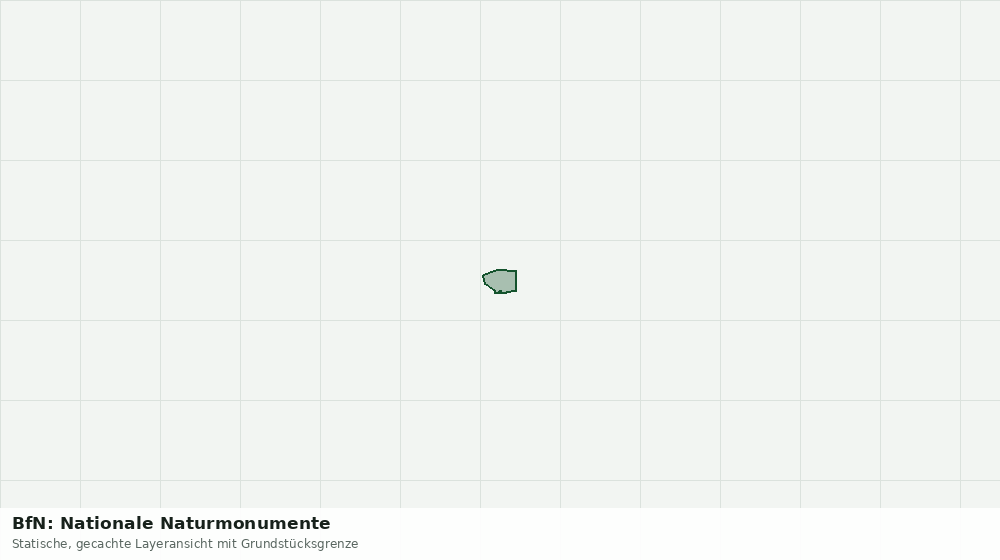 Statische Kartenansicht: BfN: Nationale Naturmonumente