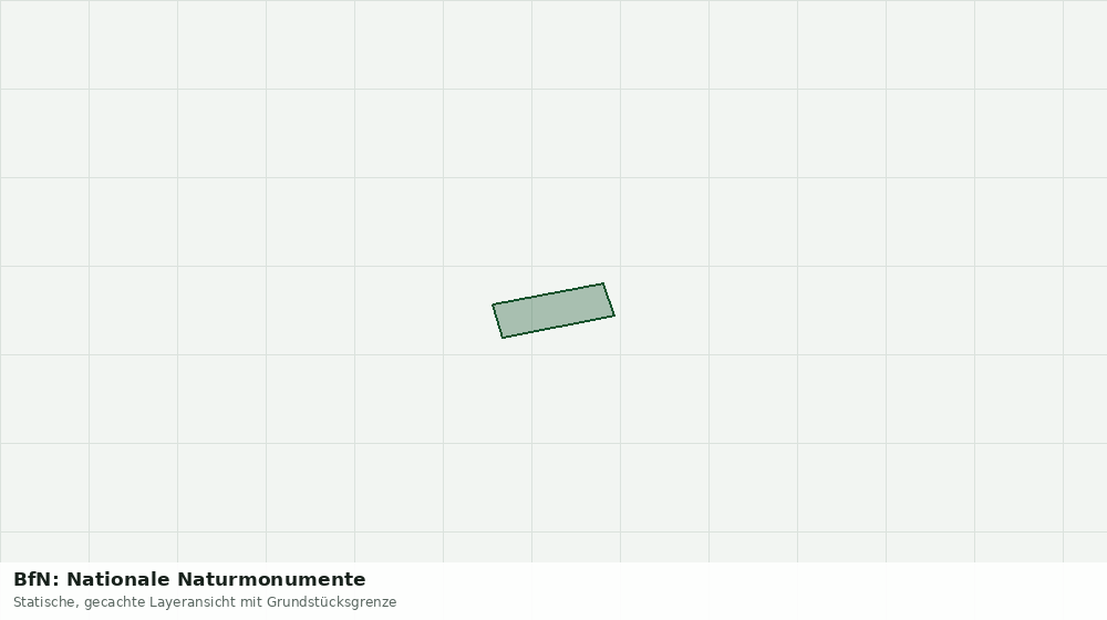 Statische Kartenansicht: BfN: Nationale Naturmonumente