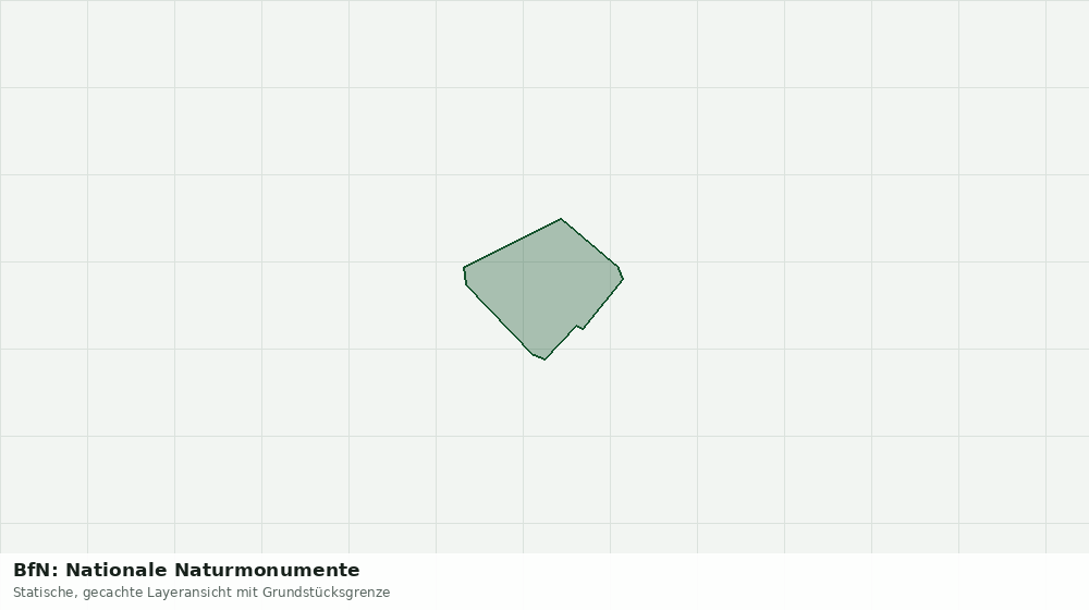 Statische Kartenansicht: BfN: Nationale Naturmonumente